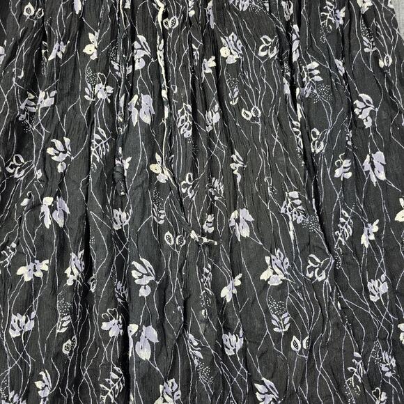 Vintage Unity Casuals Skirt Womens Pull On Cottage Floral Boho Midi Garden Fairy - Picture 2 of 6